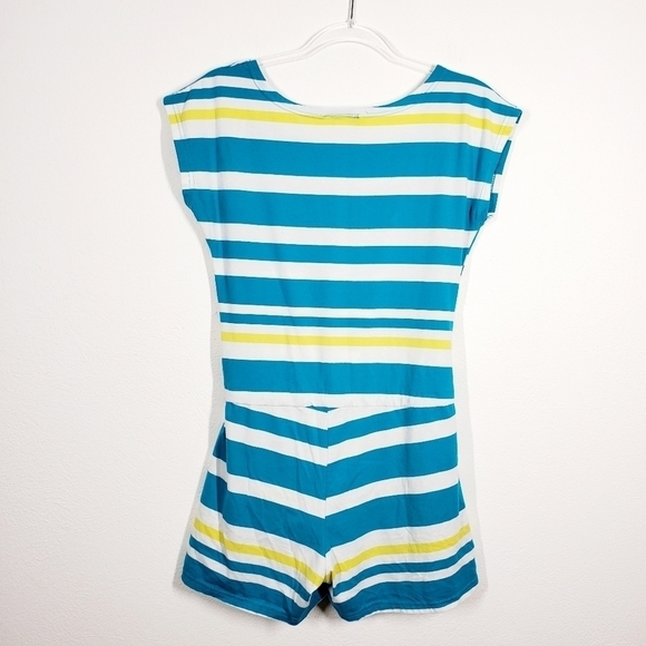 EXIST CAP SLEEVE STRIPED ROMPER - Picture 2 of 8
